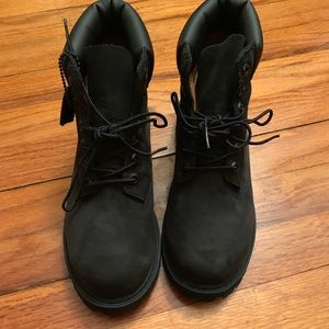 Black Timberlands Boots